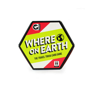 Where on Earth: The Travel Trivia Card Game - Ginger Fox