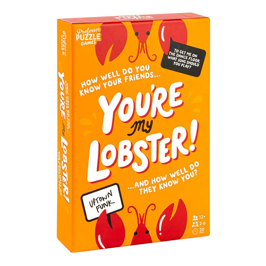 You're my Lobster Game: How Well Do You Know Your Friends...and How Well Do They Know You? - Professor Puzzle