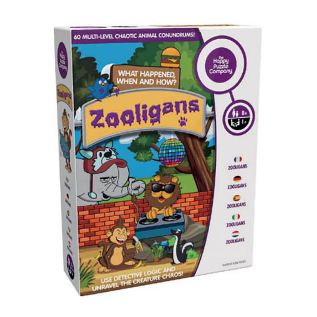 Zooligans: Use Detective Logic to Unravel the Creature Chaos - The Happy Puzzle Company