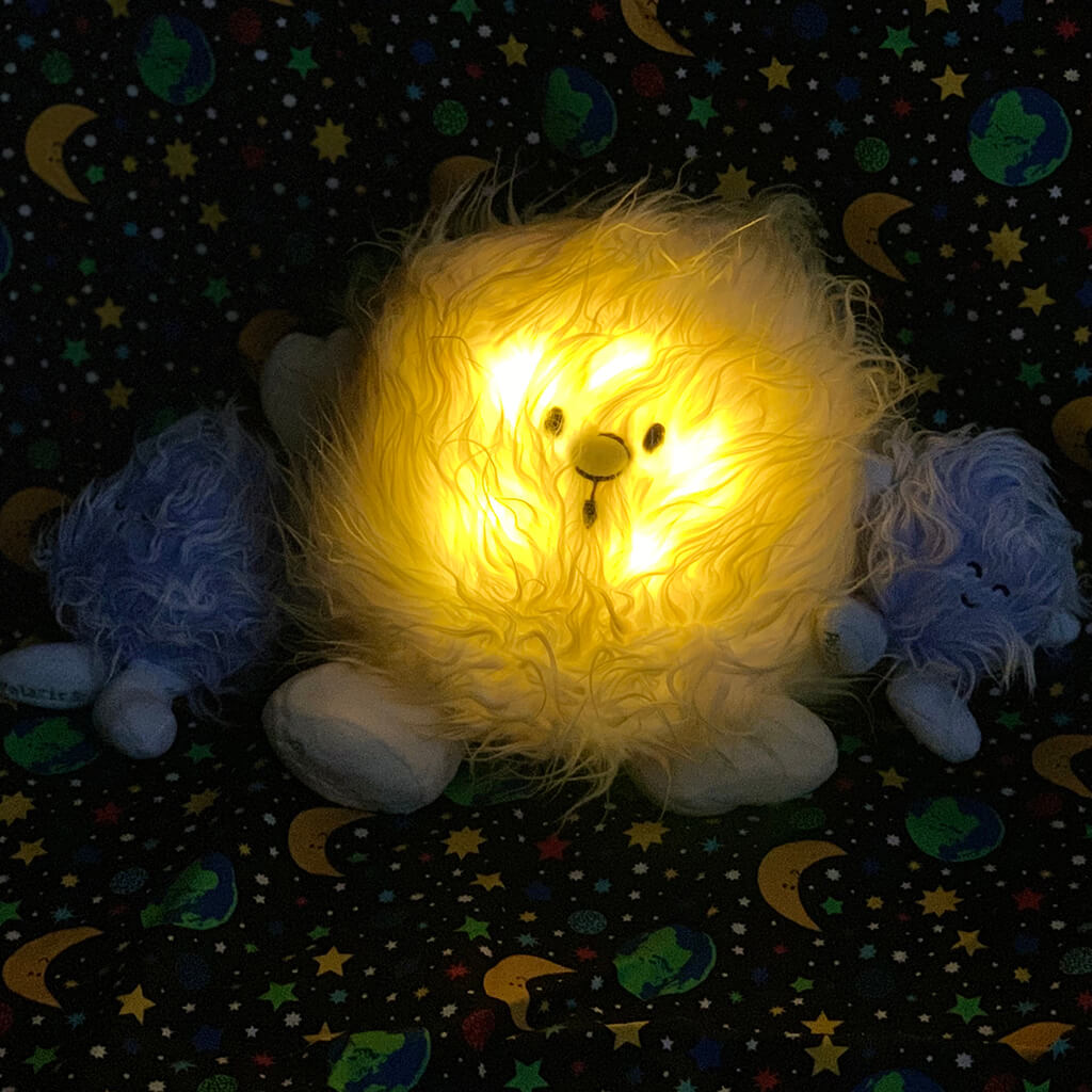 Polaris (North Star) and Polaris Ab and B Night Light Soft Toy - Celestial Buddies