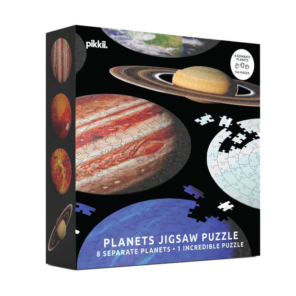 Planets Jigsaw Pizzles (744 Pieces) - Pikkii