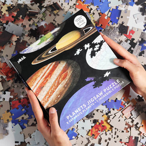 Planets Jigsaw Pizzles (744 Pieces) - Pikkii