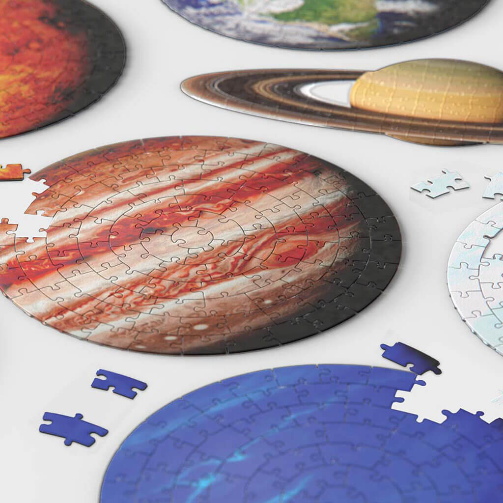 Planets Jigsaw Pizzles (744 Pieces) - Pikkii