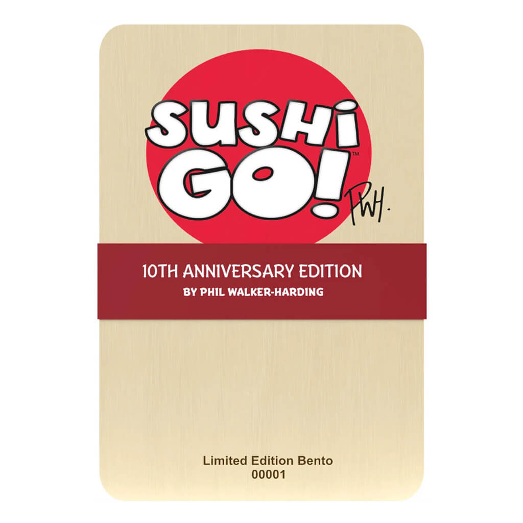 Sushi Go! 10th Anniversary Bento Box Edition - Gamewright