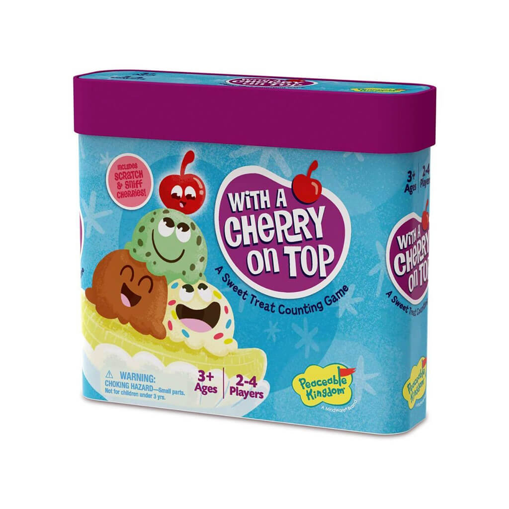 With a Cherry on Top: A Sweet Counting Game by Peaceable Kingdom | Steam  Rocket | Fun Educational Toys & Games