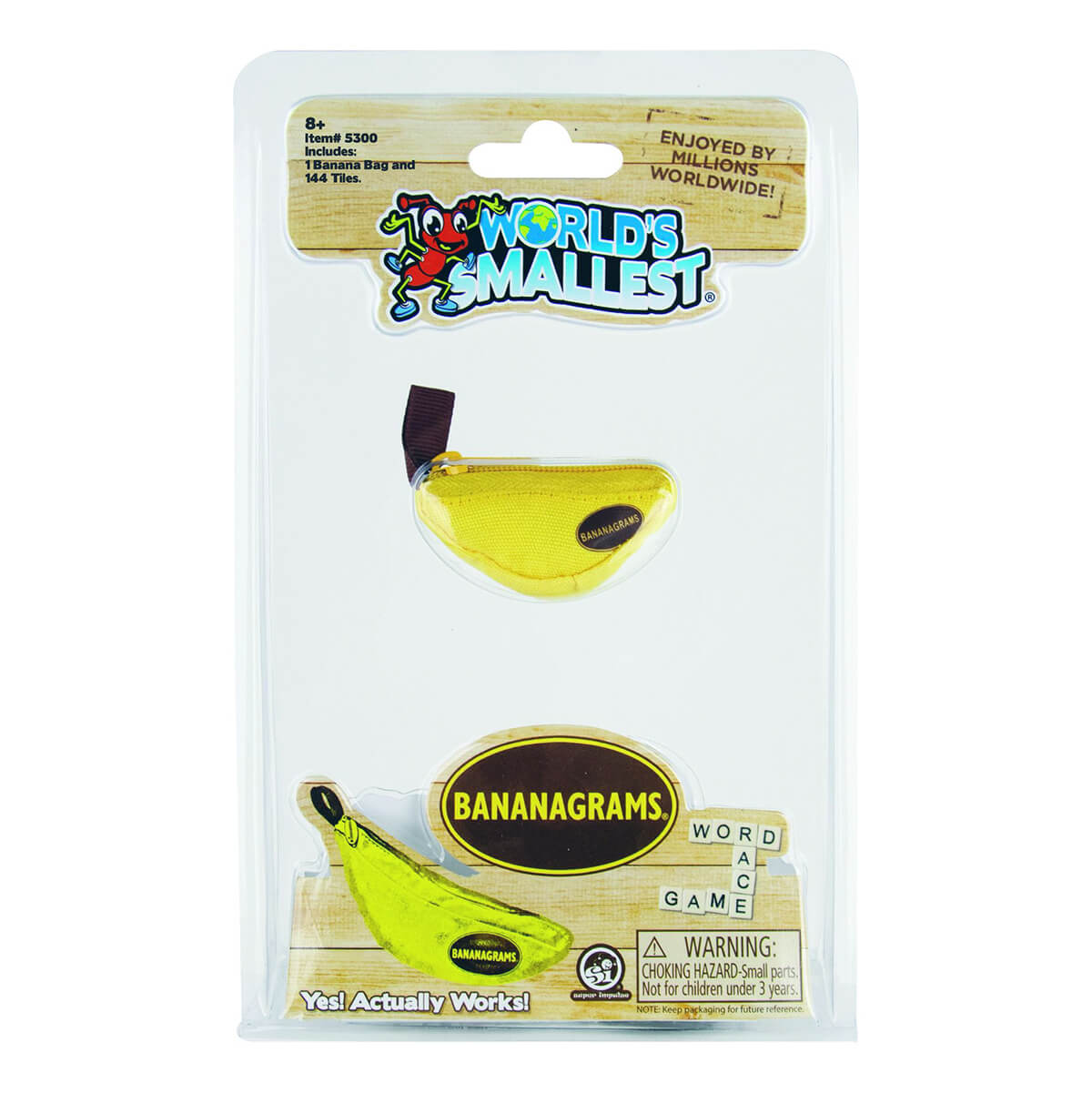 World's Smallest Bananagrams Word Game