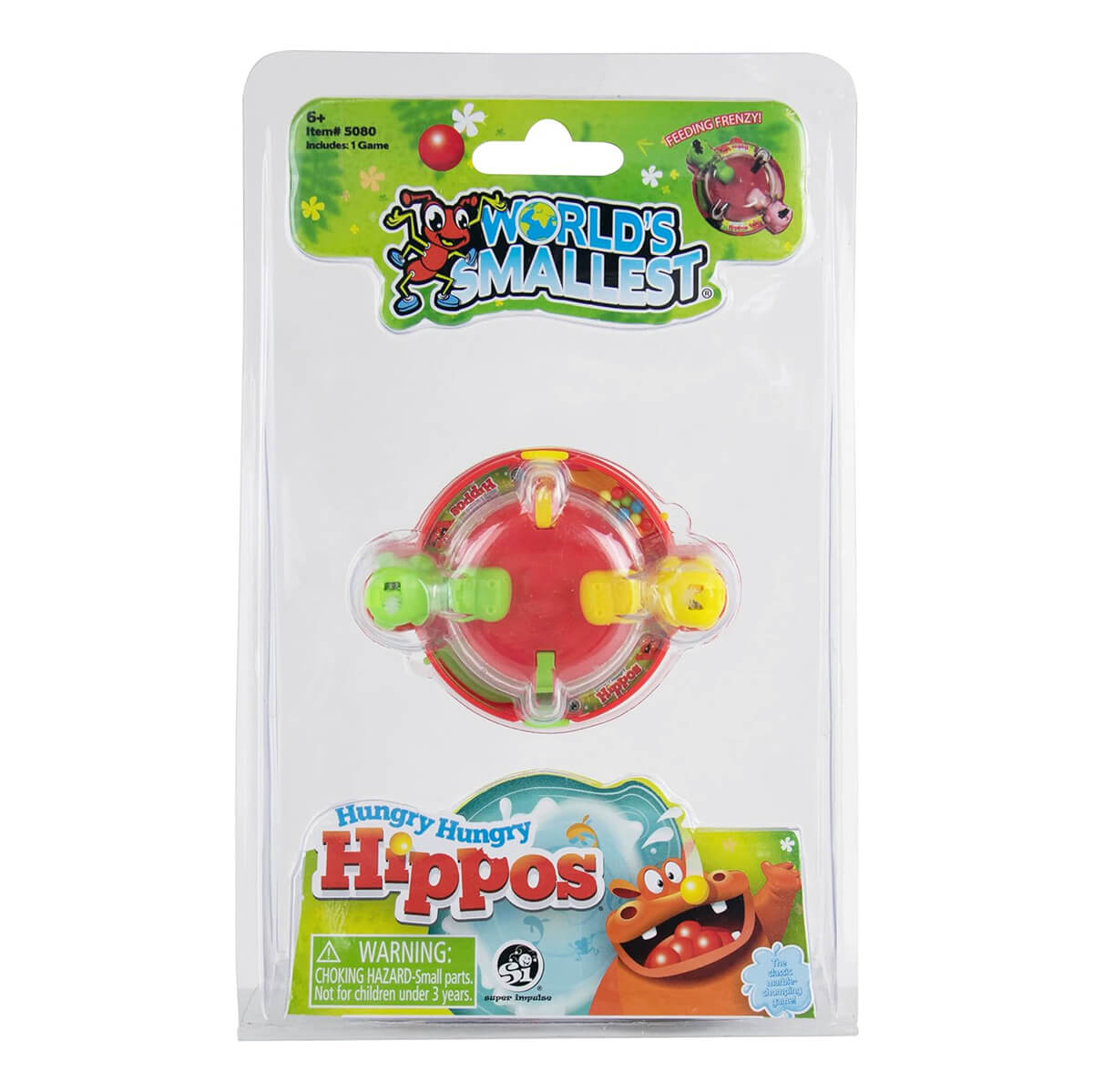 World's Smallest Hungry Hungry Hippos Game