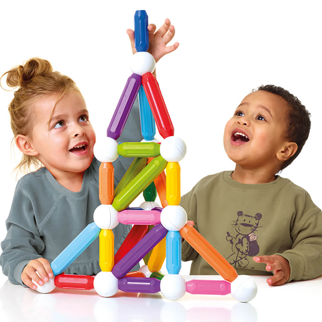 SmartMax Start XL (42 pcs) STEM Magnetic Discovery Building Set Featuring  Safe, Extra-Strong, Oversized Building Pieces for Ages 3+