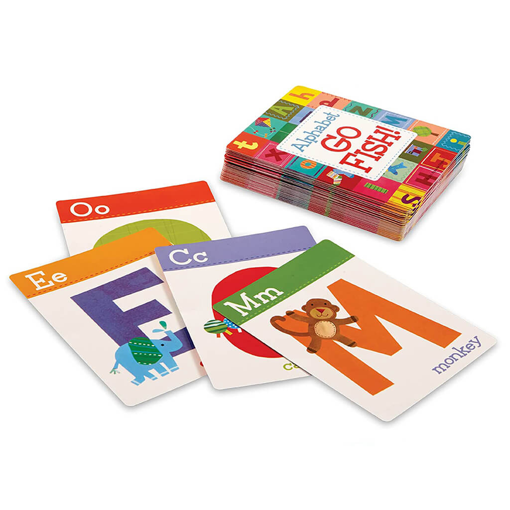 Peaceable Kingdom Alphabet Go Fish Matching Card Game | Steam Rocket ...