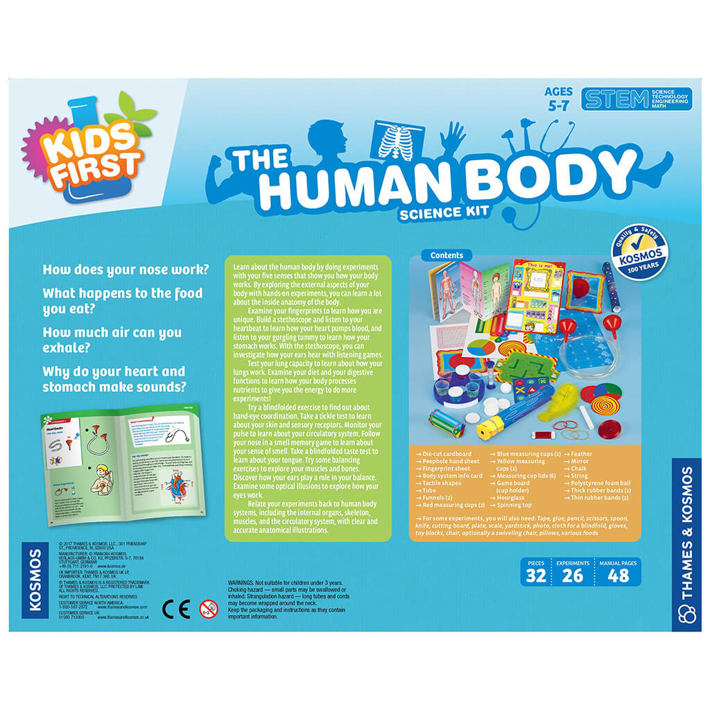 The Human Body by Kids First - Thames & Kosmos - Steam Rocket