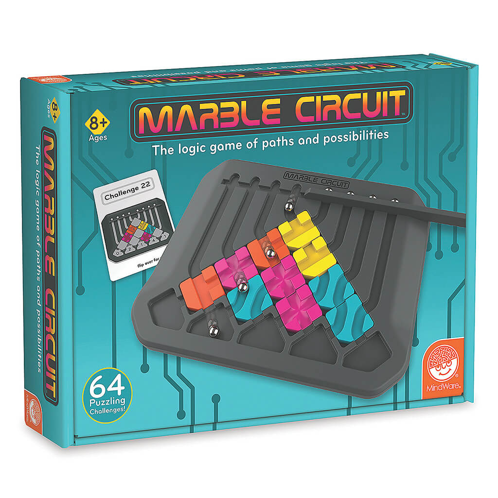 Marble Circuit The Logic Game of Paths Possibilities Mindware Steam Rocket