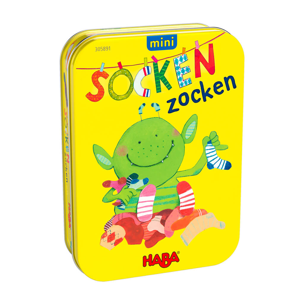 Socken Zocken Matching Mini Game-In-A-Tin by Haba | Steam Rocket