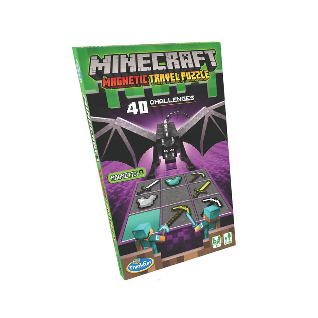 Minecraft Magnetic Puzzle Game - Thinkfun | Steam Rocket | Fun Educational  Toys & Games